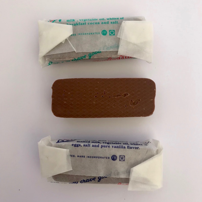 candy bar wrapper sback