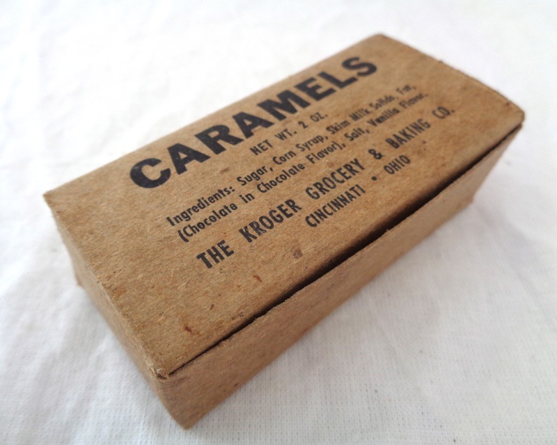caramels box