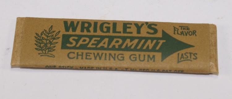 Early Wrigleys chewing gum