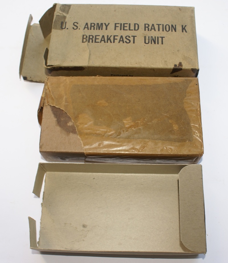 telescoping K Ration box (a)